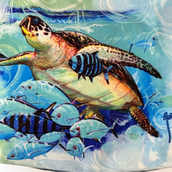 Gorgeous sea turtle bag - Picture 2 of 5